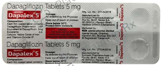 Dapalex 5mg Tablet 10s