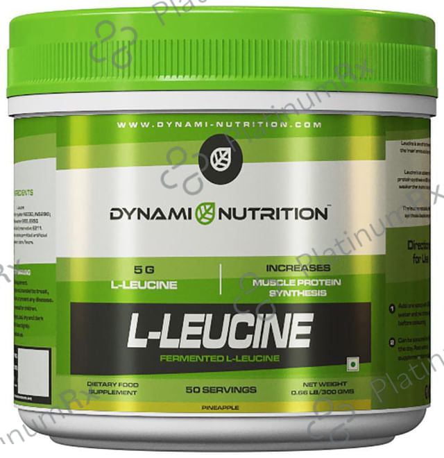 Dynami Nutrition Fermented L-Leucine Powder Pineapple