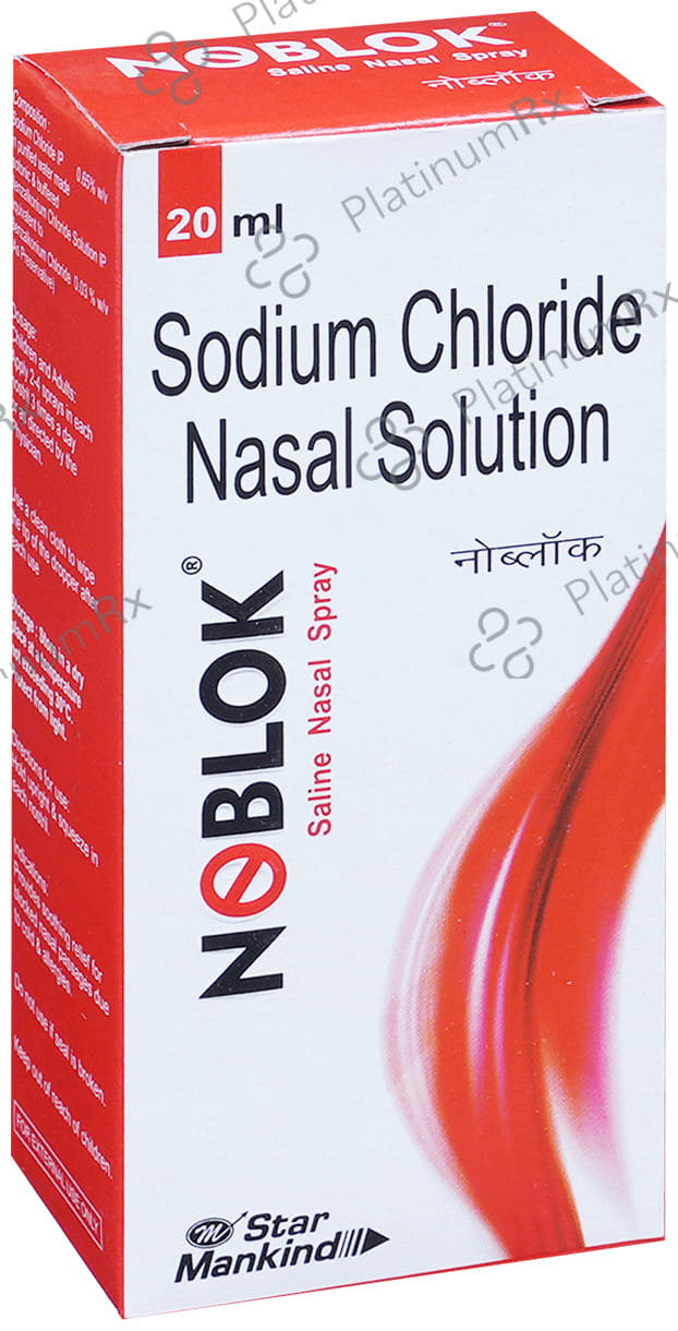 Noblok 0.65% Nasal Spray 20ml