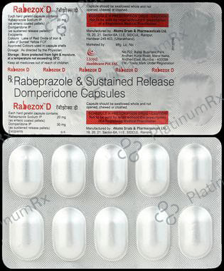 Rabezox D 30/20mg Capsule SR 10s