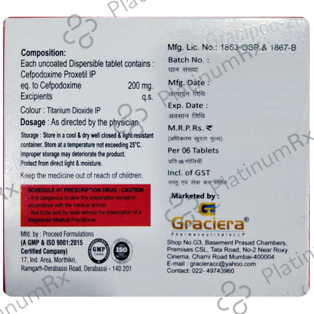 Gracipod 200mg Tablet