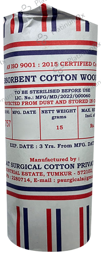 Prabhat Absorbent Cotton Roll (15gm Each)