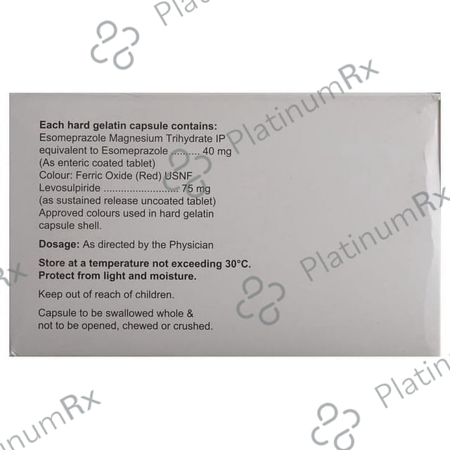 Esomac L 40/75mg Capsule SR 10s