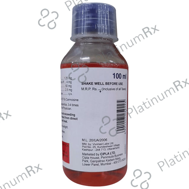 Bro Cofdex Syrup Raspberry 100ml