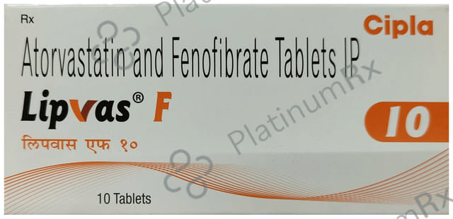 Lipvas F 10/160mg Tablet 10s