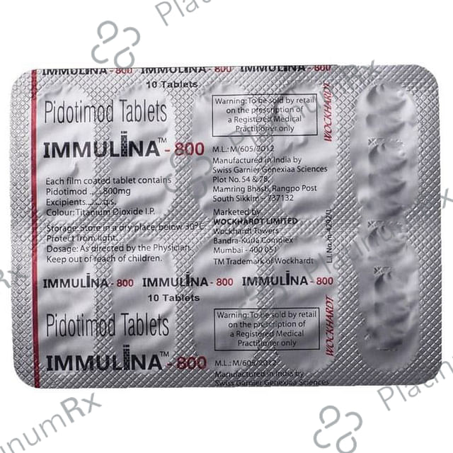 Immulina 800 Tablet