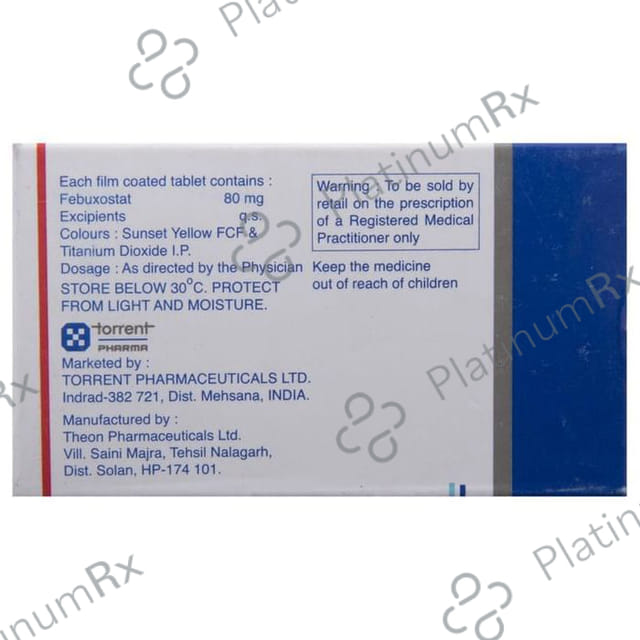 Febugood 80mg Tablet 10s