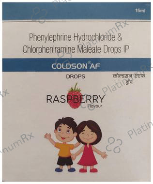 Coldson AF Oral Drops Raspberry