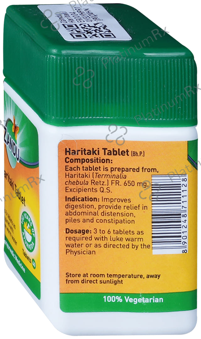 Zandu Haritaki Tablet