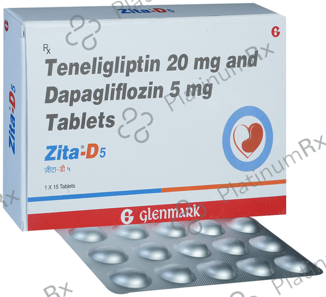 Zita D 5/20mg Tablet 15s
