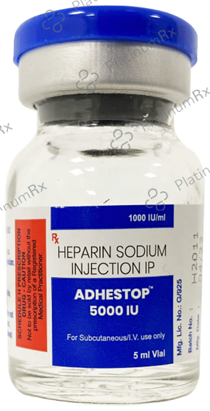 Adhestop 5000IU Injection 5ml