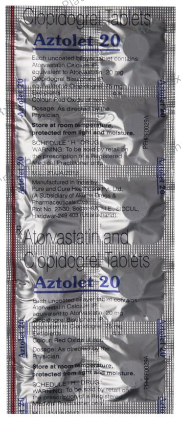Aztolet 20 Tablet 10s