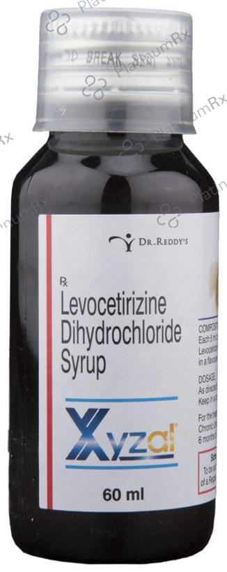 Xyzal 2.5mg Syrup 60ml