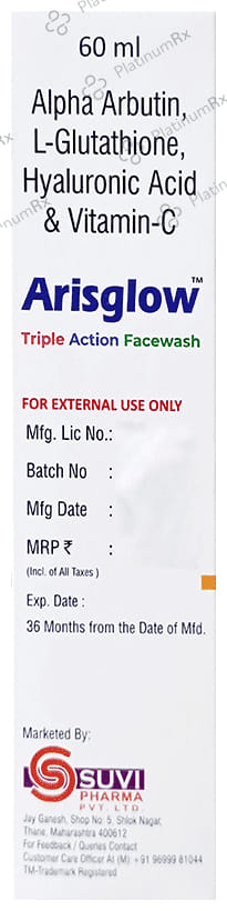 Arisglow Triple Action Face Wash