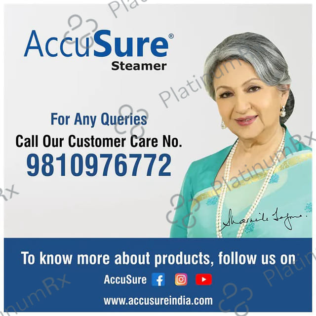 AccuSure Nano Ionic Facial Steamer