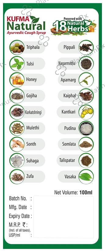 Kufma Natural Cough Relief Syrup