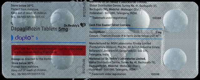 Daplo 5mg Tablet 10s