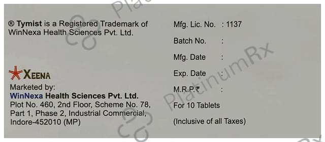 Tymist 20mg Tablet 10s
