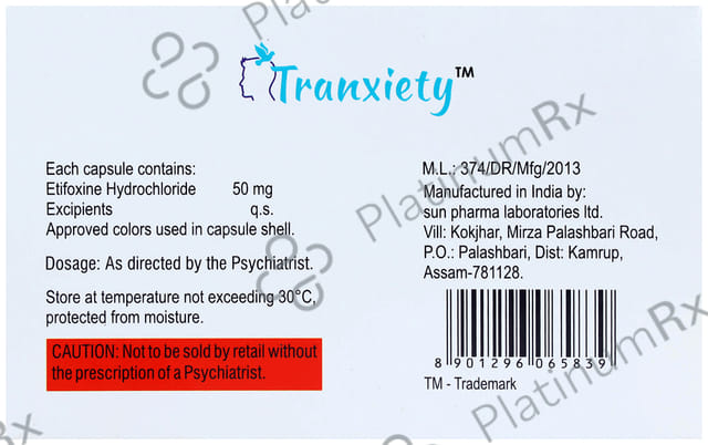 Tranxiety Capsule 10s