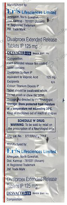 Desval ER 125mg Tablet 10s