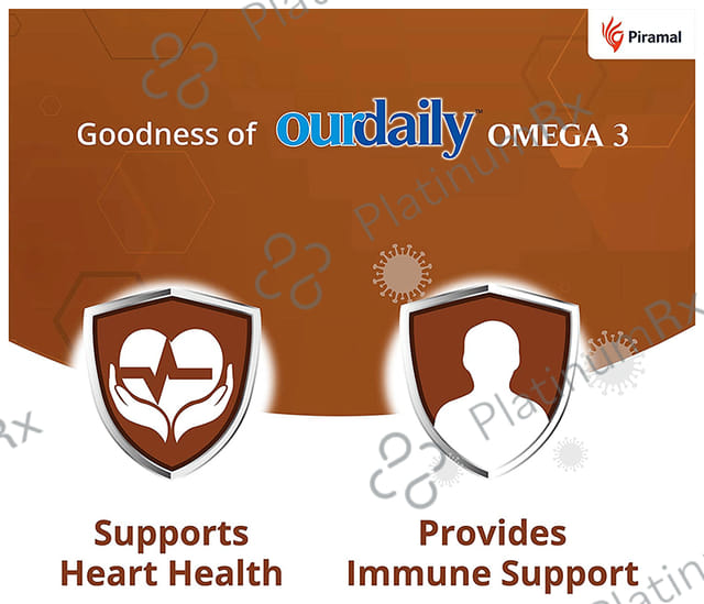 OurDaily Omega 3 Soft Gelatin Capsule 60s