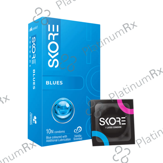Skore Blues Condom