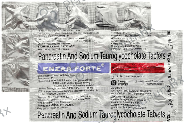 Enzar Forte 170/65mg Tablet 15s