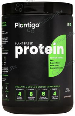 Plantigo Plant Based Protein Powder Cappuccino Powder 1000gm