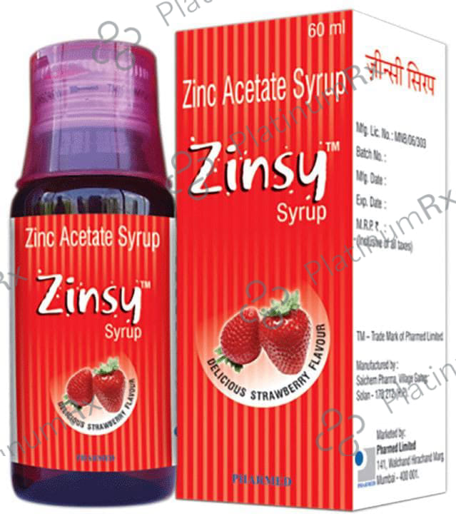 Zinsy 20mg Syrup 60ml