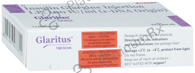 Glaritus (100 IU/ml) Cartridge 1X3ml