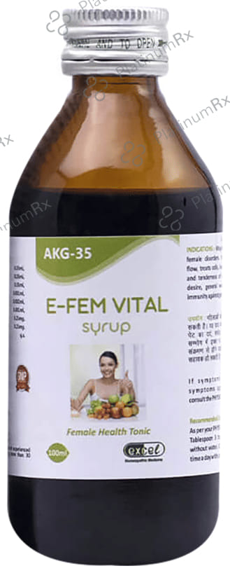 Excel AKG 35 E-Fem Vital Syrup