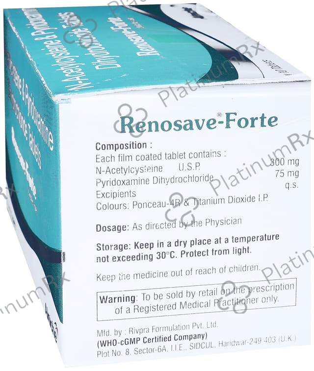 Renosave Forte 300/75mg Tablet 10s
