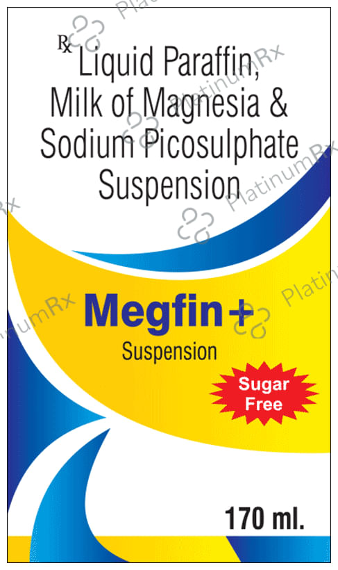 Megfin Plus Oral Suspension Sugar Free 170ml