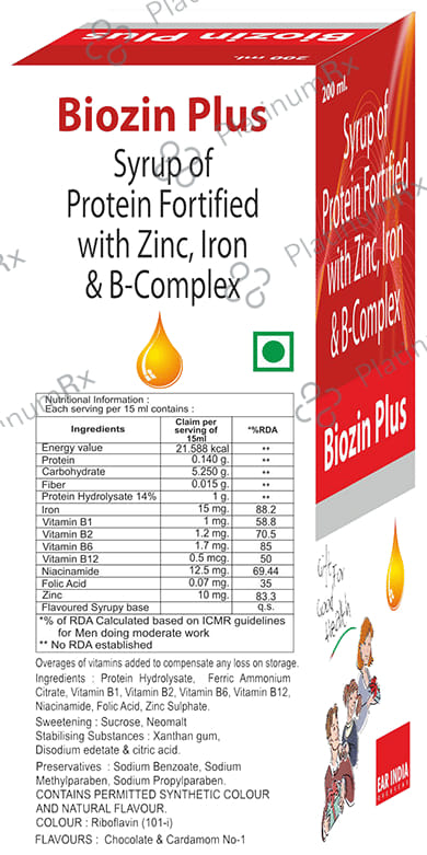 Biozin Plus Syrup