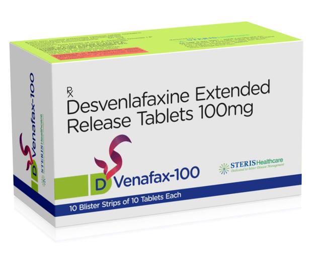 Dvenafax 100mg Tablet ER 10s