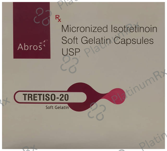 Tretiso 20 Soft Gelatin Capsule