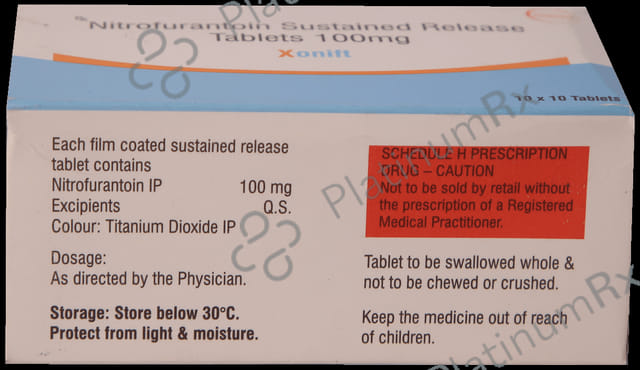 Xonift 100mg Tablet SR 10s