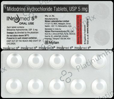 Inramed 5mg Tablet 10s