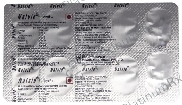 Natvie Plus Capsule 10s