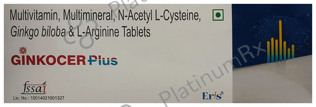 Ginkocer Plus Tablet 10s