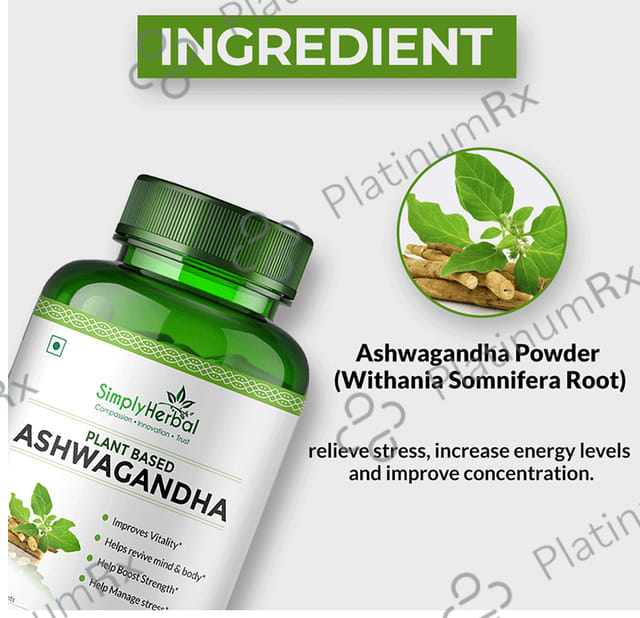 Simply Herbal Ashwagandha Capsule 60s