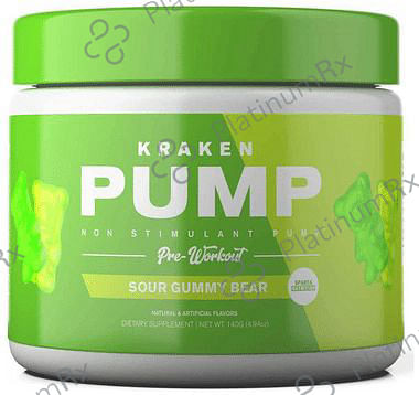 Sparta Nutrition Kraken Pump Pre-Workout Sour Gummy Bear