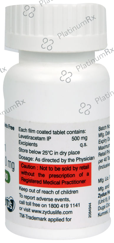 Levexx 500mg Tablet 60s