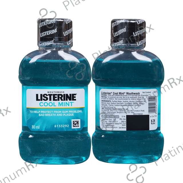 Listerine Cool Mint Mouth Wash 80ml