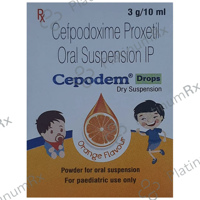 Cepodem 25mg Dry Syrup 10ml