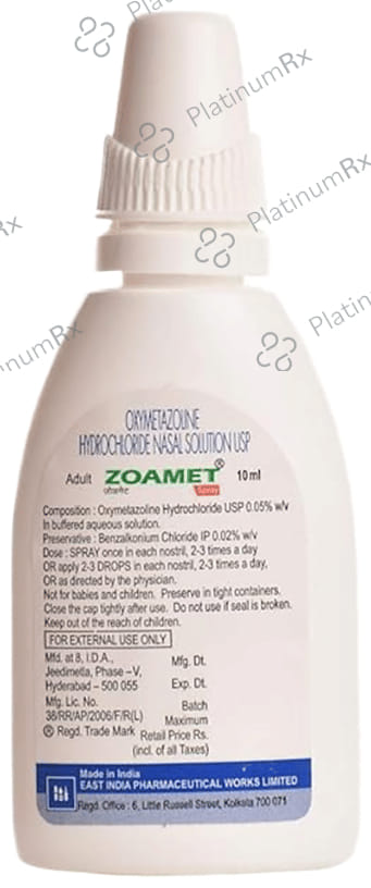 Zoamet 0.05% Nasal Spray 10ml
