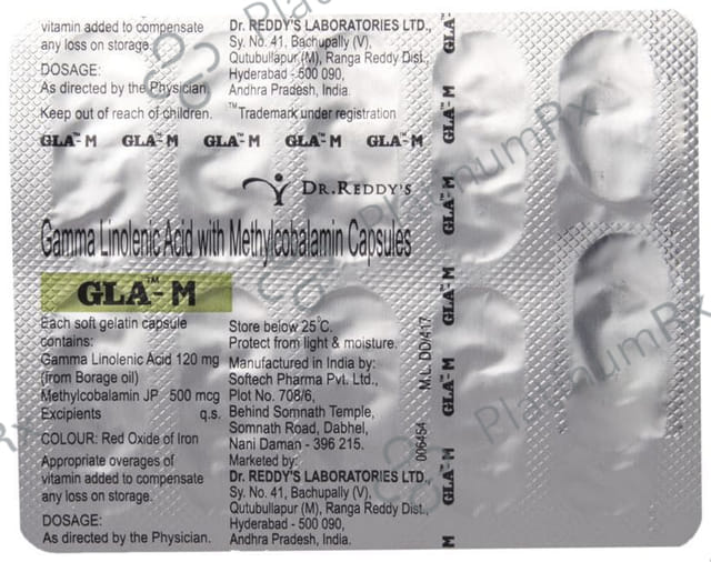 Gla M Capsule 10s