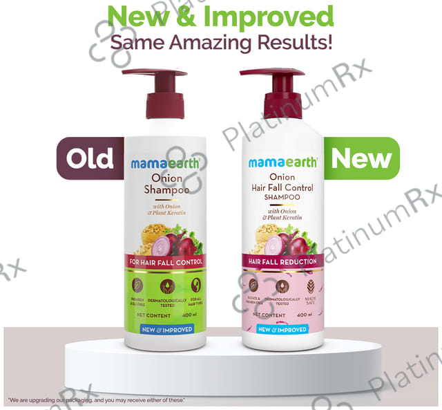 Mamaearth Onion Shampoo 400ml