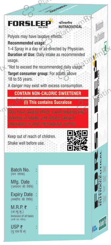 Forsleep Oral Spray 15gm