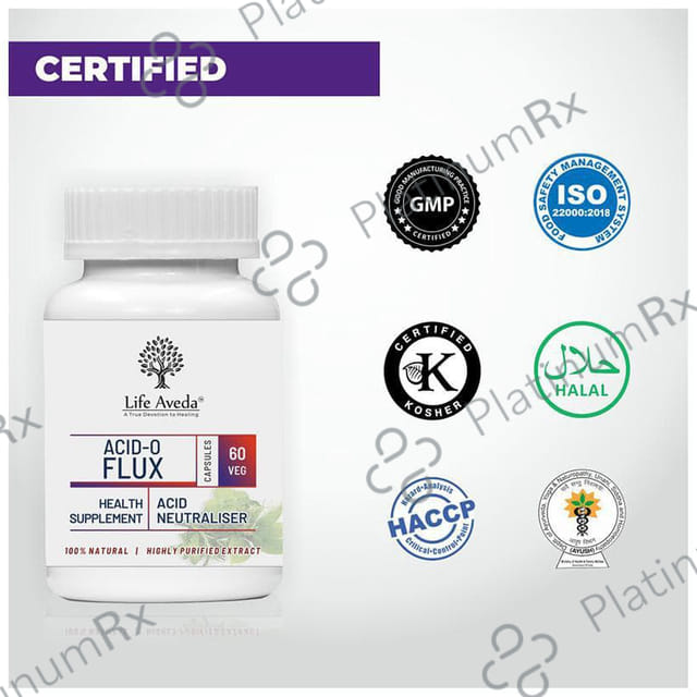 Life Aveda Acid-O Flux Veg Capsule